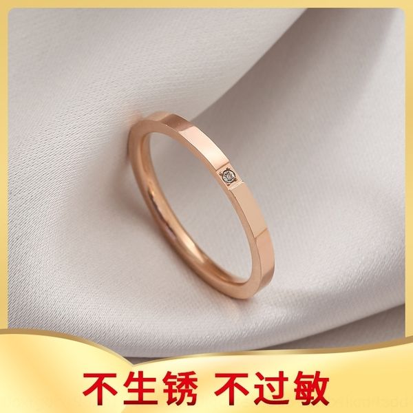 qcm korean version diamond inlaid titanium diamond steel band ringssansheng iii stainless steel ring, Silver
qcm korean version diamond inlaid titanium diamond steel band ringssansheng iii stainless steel ring, Silver
