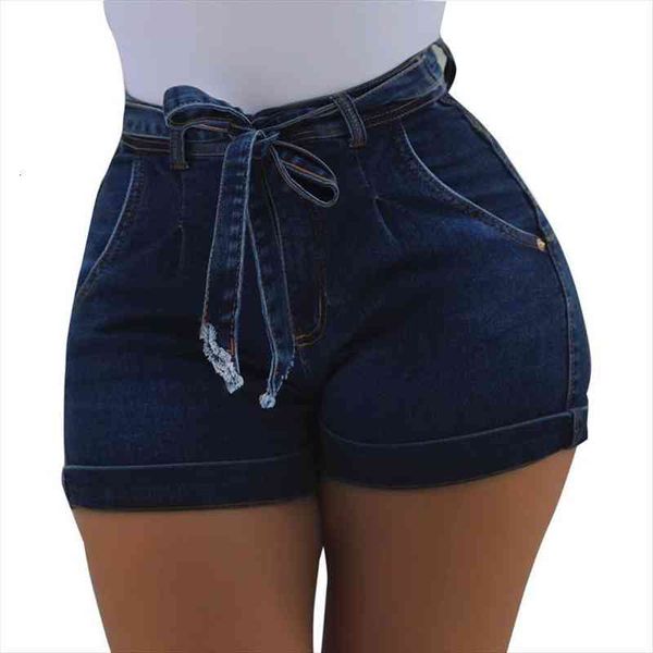 vintage high waist jean womens shorts summer elasticity flanging denim with belt street lady mini slim booty, White;black
vintage high waist jean womens shorts summer elasticity flanging denim with belt street lady mini slim booty, White;black