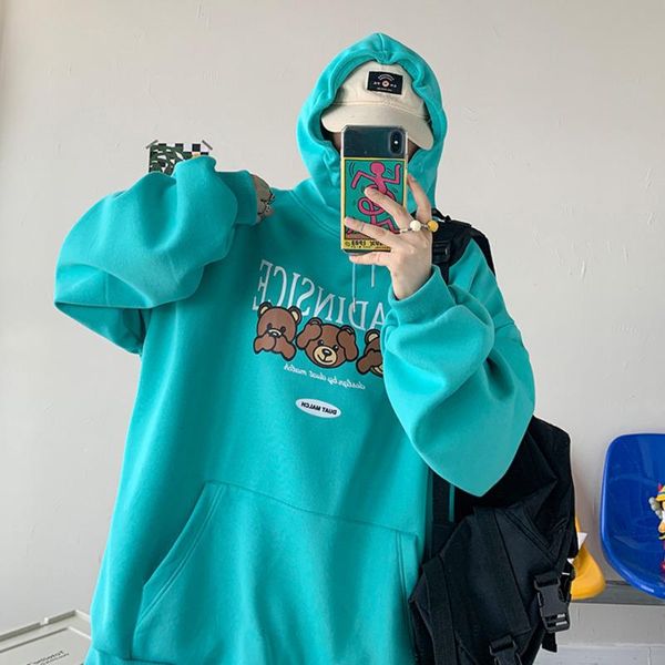 men's hoodies & sweatshirts neploha fashion printed men bear graphic hooded streetwear male swearshirt hong kong casual man pullover cl, Black
men's hoodies & sweatshirts neploha fashion printed men bear graphic hooded streetwear male swearshirt hong kong casual man pullover cl, Black