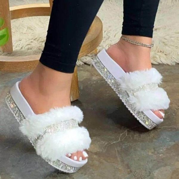 women fur slippers slides female fluffy indoor slippers shoes women's bling fuzzy slide house sliders wholesale dropshipping, Black
women fur slippers slides female fluffy indoor slippers shoes women's bling fuzzy slide house sliders wholesale dropshipping, Black