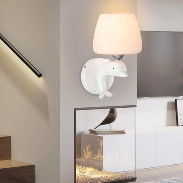 wall lamp modern simple bedroom bedside dolphin led lights creative personality living room corridor staircase decorative light
wall lamp modern simple bedroom bedside dolphin led lights creative personality living room corridor staircase decorative light