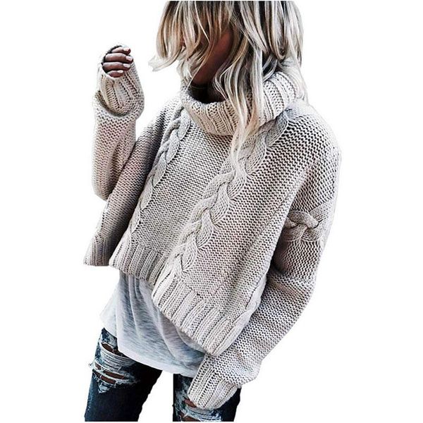 women's sweaters sweater winter pullover clothes turtleneck long sleeve chunky pattern knit, White;black
women's sweaters sweater winter pullover clothes turtleneck long sleeve chunky pattern knit, White;black
