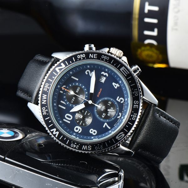 2023 men luxury watches six stitches series all dials work mens quartz watch japan luxury brand leather belt clock chronograph fashion round, Slivery;brown
2023 men luxury watches six stitches series all dials work mens quartz watch japan luxury brand leather belt clock chronograph fashion round, Slivery;brown