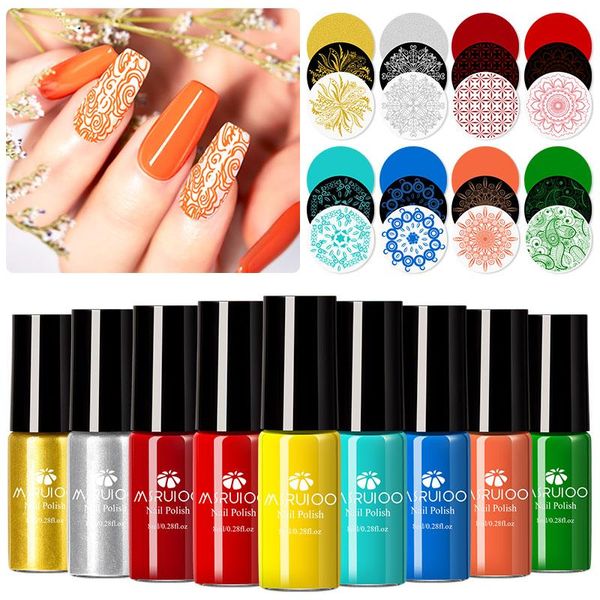 nail gel msruioo 5ml stamping polish black white gold silver art printing varnish diy design for plate nails lacquers, Red;pink
nail gel msruioo 5ml stamping polish black white gold silver art printing varnish diy design for plate nails lacquers, Red;pink