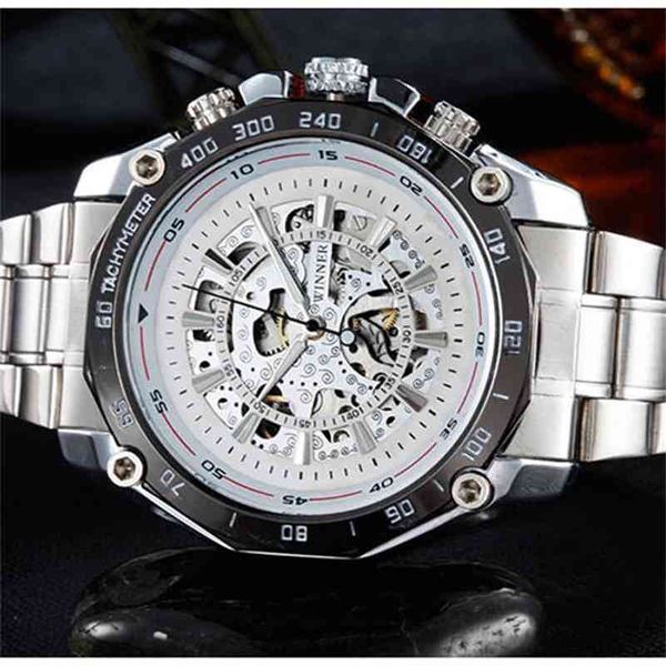 automatic winding mechanical watches men luxury brand full steel skeleton noctilucent point waterproof wrist watch for man 210608, Slivery;brown
automatic winding mechanical watches men luxury brand full steel skeleton noctilucent point waterproof wrist watch for man 210608, Slivery;brown