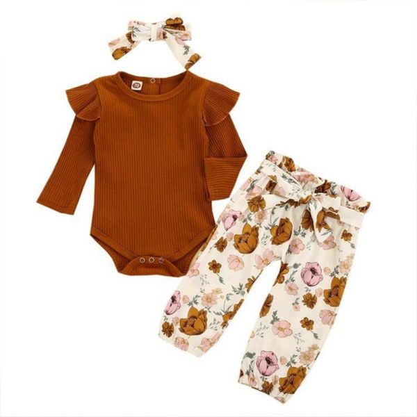 clothing sets spring baby girl long sleeve solid color romper +floral trousers+headband outfits clothes, White
clothing sets spring baby girl long sleeve solid color romper +floral trousers+headband outfits clothes, White
