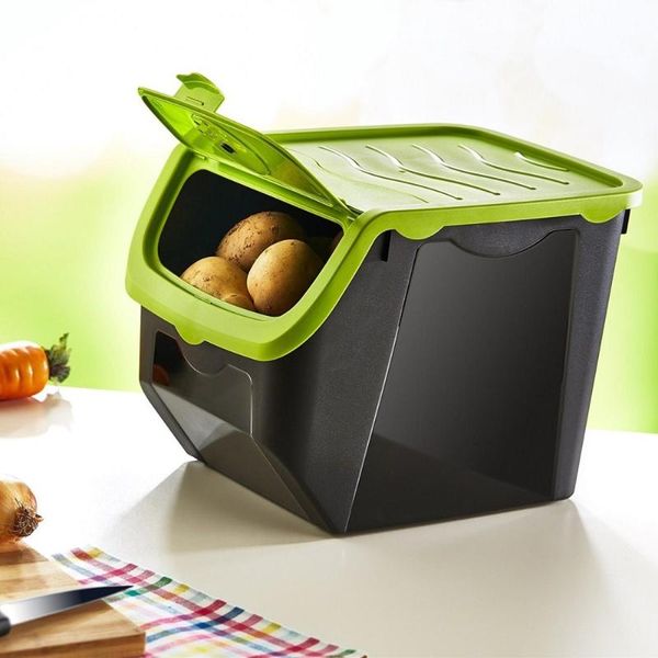 hobby life coral potato onion garlic storage box container kitchen storing plastic vegatable keep fresh bottles & jars
hobby life coral potato onion garlic storage box container kitchen storing plastic vegatable keep fresh bottles & jars