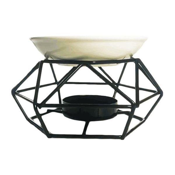 candle holders aromatic oil burner, geometric ceramic essential holder wax melt burner warmer melter fragrance for home office decor
candle holders aromatic oil burner, geometric ceramic essential holder wax melt burner warmer melter fragrance for home office decor