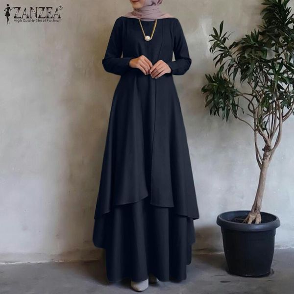 ethnic clothing zanzea women long sleeve muslim kaftan maxi dresses irregular hem loose dress dubai turkey abaya hijab sundress, Red
ethnic clothing zanzea women long sleeve muslim kaftan maxi dresses irregular hem loose dress dubai turkey abaya hijab sundress, Red