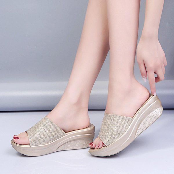 sandals women pu leather crystal wedge anti-slip indoor outdoor flip-flops beach shoes female slippers, Black
sandals women pu leather crystal wedge anti-slip indoor outdoor flip-flops beach shoes female slippers, Black