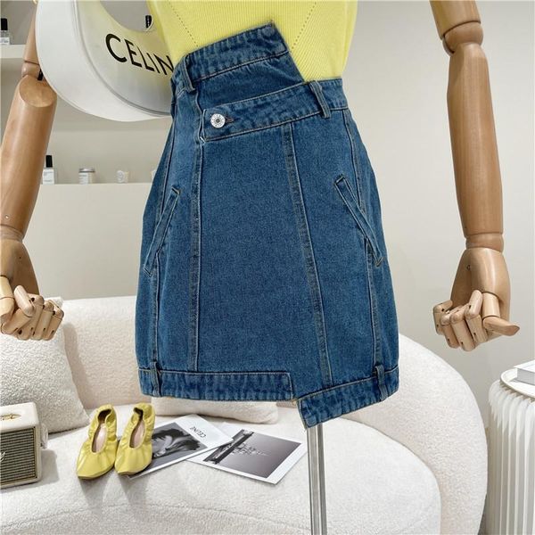 skirts women's clothing spring summer 2021 fashion design irregular a-line denim skirt, Black
skirts women's clothing spring summer 2021 fashion design irregular a-line denim skirt, Black