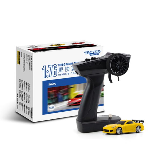 Turbo Racing 1/76 C71 RTR 2.4G RWD Mini RC Car Sports Vehicles LED Lights Full Proportional Toys On-Road Models Machine Gift Kid
Turbo Racing 1/76 C71 RTR 2.4G RWD Mini RC Car Sports Vehicles LED Lights Full Proportional Toys On-Road Models Machine Gift Kid