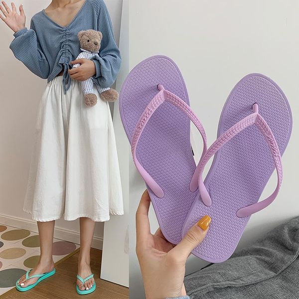 slippers women flip flops summer outside pvc soft shoes casual shinny pear color beach plus size 45 flat with solid, Black
slippers women flip flops summer outside pvc soft shoes casual shinny pear color beach plus size 45 flat with solid, Black