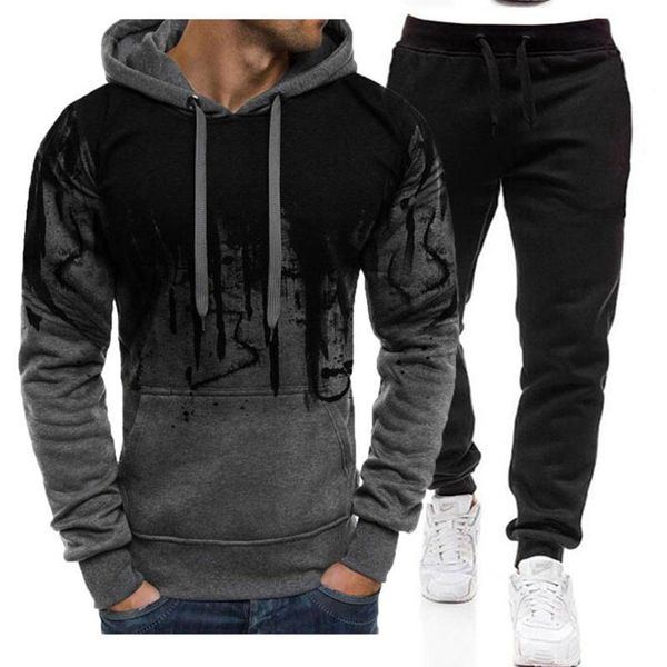 men's tracksuits winter sports clothes suit tracksuit men fashion hoodies 2-piece 3 d printing hoodie set warm casual wear, Gray
men's tracksuits winter sports clothes suit tracksuit men fashion hoodies 2-piece 3 d printing hoodie set warm casual wear, Gray