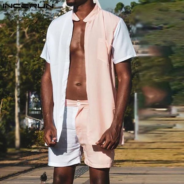 men's tracksuits 2021 men sets patchwork stand collar short sleeve shirts beach shorts streetwear casual hawaiian suit 2 pieces s-5xl i, Gray
men's tracksuits 2021 men sets patchwork stand collar short sleeve shirts beach shorts streetwear casual hawaiian suit 2 pieces s-5xl i, Gray