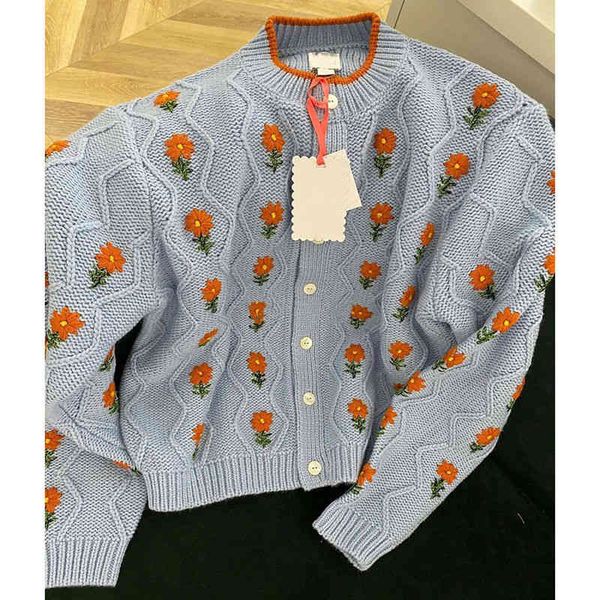 women's jackets korobov korean chic sweet knitted cardigans autumn winter o neck long sleeve cardigan sweater flower embroidery sweater, Black;brown
women's jackets korobov korean chic sweet knitted cardigans autumn winter o neck long sleeve cardigan sweater flower embroidery sweater, Black;brown