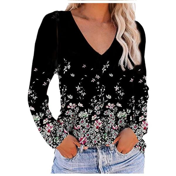women's blouses & shirts floral printed women daily western style vintage ladies long sleeve casual bottoming femme pullover shirt blo, White
women's blouses & shirts floral printed women daily western style vintage ladies long sleeve casual bottoming femme pullover shirt blo, White