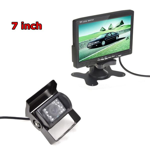 car rear view cameras& parking sensors 18 ir reverse camera + 7" lcd monitor+car kit bus and truck sensor
car rear view cameras& parking sensors 18 ir reverse camera + 7" lcd monitor+car kit bus and truck sensor