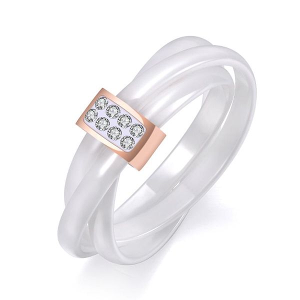 wedding rings exclusive 3 layers black/white ceramic crystal jewelry rose gold stainless steel rhinestone ring r19066, Slivery;golden
wedding rings exclusive 3 layers black/white ceramic crystal jewelry rose gold stainless steel rhinestone ring r19066, Slivery;golden
