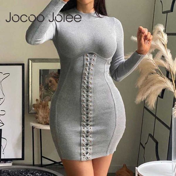 jocoo jolee women long sleeve knitted bodycon dress bandage slim mini dress turtleneck sweater dress party club dresses 210619, Black;gray
jocoo jolee women long sleeve knitted bodycon dress bandage slim mini dress turtleneck sweater dress party club dresses 210619, Black;gray