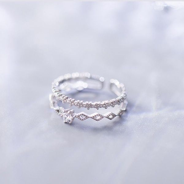 cluster rings embedded shiny zircon elegant fashion ring girl 925 sterling silver fine adjustable birthday wedding finger for women gift, Golden;silver
cluster rings embedded shiny zircon elegant fashion ring girl 925 sterling silver fine adjustable birthday wedding finger for women gift, Golden;silver