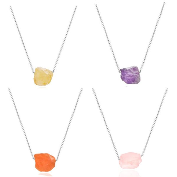 irregular natural crystal stone silver plated chain pendant necklaces chokers for women girl party club fashion jewelry
irregular natural crystal stone silver plated chain pendant necklaces chokers for women girl party club fashion jewelry