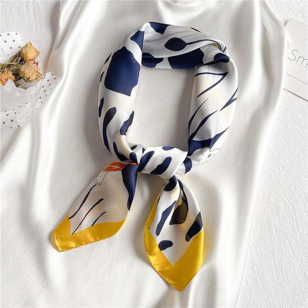 scarves 2021 summer silk square scarf female leopard foulard neck hairband shawl wrap small pashmina bandana kerchief, Blue;gray
scarves 2021 summer silk square scarf female leopard foulard neck hairband shawl wrap small pashmina bandana kerchief, Blue;gray