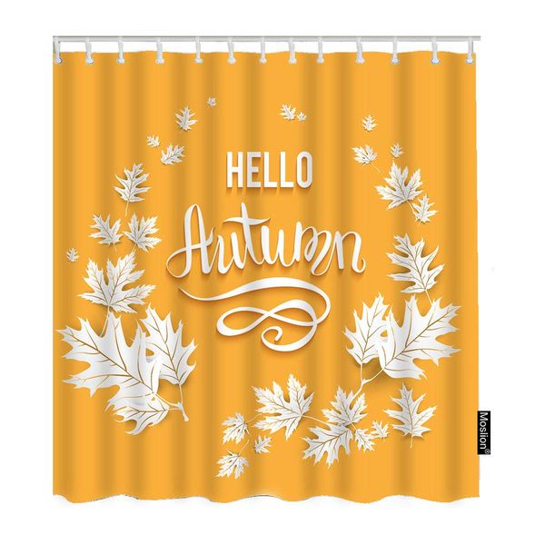 hello autumn shower curtain set floral white flower wreath leaves shower curtain set decorative waterproof polyester fabric with
hello autumn shower curtain set floral white flower wreath leaves shower curtain set decorative waterproof polyester fabric with