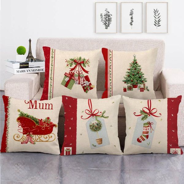 cushion/decorative pillow xmas decorative linen throw pillowscase sofa luxury vintage cushion cover for bed couch christmas tree gift home c
cushion/decorative pillow xmas decorative linen throw pillowscase sofa luxury vintage cushion cover for bed couch christmas tree gift home c
