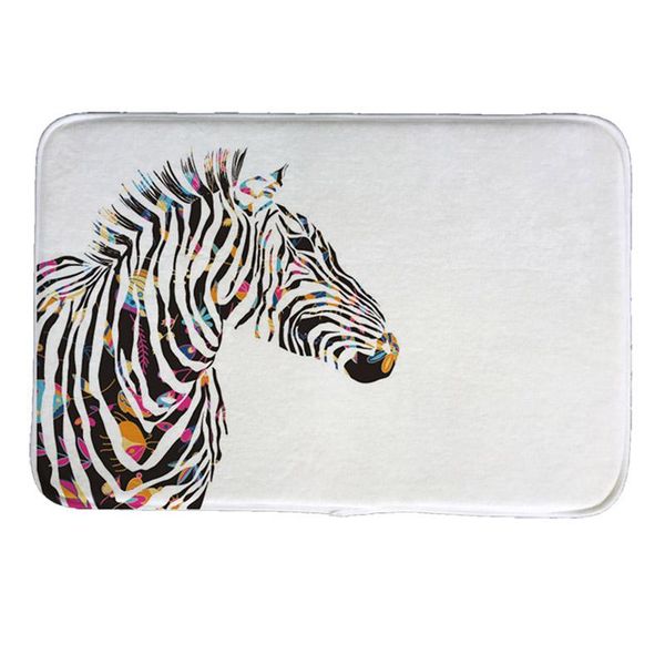 carpets a zebra print doormat non-slip floor mat pad kitchen room carpet mats tapis pastoral water absorption
carpets a zebra print doormat non-slip floor mat pad kitchen room carpet mats tapis pastoral water absorption