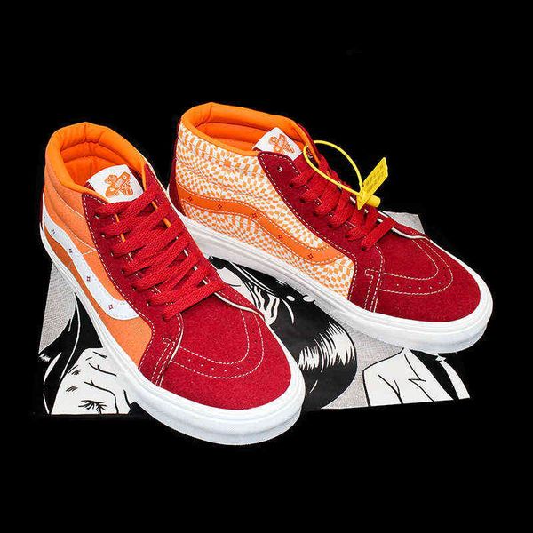 longvance sk8mid mandarin duck couple canvas shoes orange red taiji embroidered pattern board casual student fashion, Black
longvance sk8mid mandarin duck couple canvas shoes orange red taiji embroidered pattern board casual student fashion, Black
