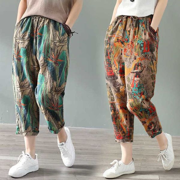 women's pants & capris women harem cotton linen vintage high waisted trousers spring summer loose retro floral printed wide leg st, Black;white
women's pants & capris women harem cotton linen vintage high waisted trousers spring summer loose retro floral printed wide leg st, Black;white