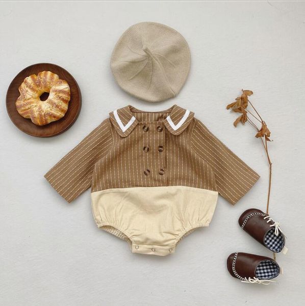 rompers 2021 boys girls striped romper cotton autumn fashion babys jumpsuit 6-24 month ws633, Blue
rompers 2021 boys girls striped romper cotton autumn fashion babys jumpsuit 6-24 month ws633, Blue