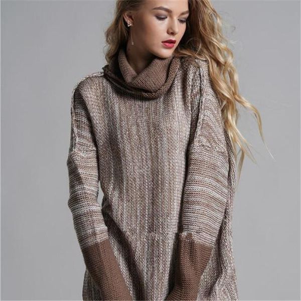 women's sweaters wkoud women turtleneck fashion patchwork sleeve loose knitted pullovers ol knitwear streetweat 3 color y8065, White;black
women's sweaters wkoud women turtleneck fashion patchwork sleeve loose knitted pullovers ol knitwear streetweat 3 color y8065, White;black