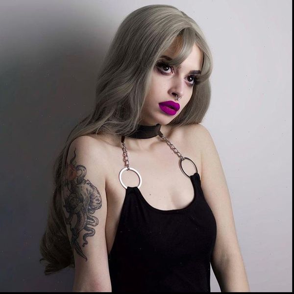 gothic bodysuit skinny chain halter womens jumpsuits black slim fit solid streetwear cool ladies romper, Black;white
gothic bodysuit skinny chain halter womens jumpsuits black slim fit solid streetwear cool ladies romper, Black;white