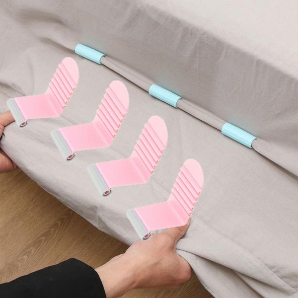 clothing & wardrobe storage 6pc non-slip plastic sheet clips bed quilt holder fix clip needle-invisible mattress buckle home laundry to
clothing & wardrobe storage 6pc non-slip plastic sheet clips bed quilt holder fix clip needle-invisible mattress buckle home laundry to