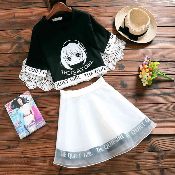 skirt japan style mori girl two beautiful pieces cotton standard letter printing upper waist high mesh dress elegant candy set nwgo, Black
skirt japan style mori girl two beautiful pieces cotton standard letter printing upper waist high mesh dress elegant candy set nwgo, Black