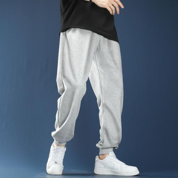men's pants sweatpants boys' casual grey leggings basketball guard plush loose autumn style, Black
men's pants sweatpants boys' casual grey leggings basketball guard plush loose autumn style, Black