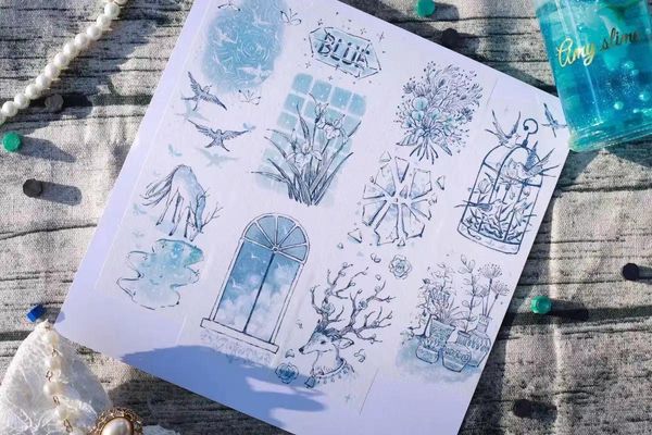 gift wrap fairy blue dream washi tape for card making journal diy scrapbooking decorative sticker
gift wrap fairy blue dream washi tape for card making journal diy scrapbooking decorative sticker