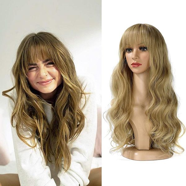 synthetic wigs xbwig long black to brown ombre for black/white women glueless wavy cosplay heat resistant hair wig
synthetic wigs xbwig long black to brown ombre for black/white women glueless wavy cosplay heat resistant hair wig
