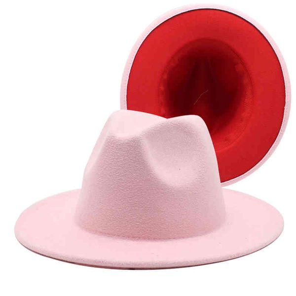 berets 60cm winter british style pink and red bottom patchwork felt jazz cap men women flat brim wool fedora panama trilby caps eh, Blue;gray
berets 60cm winter british style pink and red bottom patchwork felt jazz cap men women flat brim wool fedora panama trilby caps eh, Blue;gray