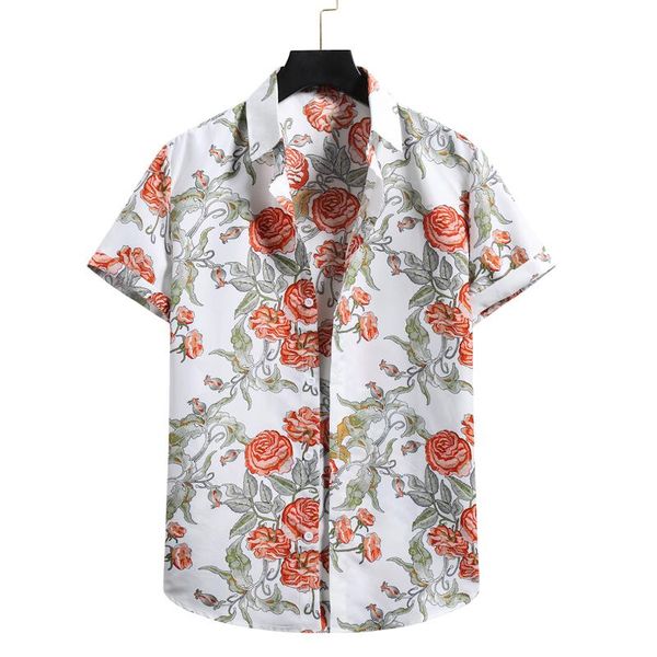 men's casual shirts fashion floral hawaiian shirt men 2021 summer short sleeve male camisa hawaiana hombre party vacation beach aloha, White;black
men's casual shirts fashion floral hawaiian shirt men 2021 summer short sleeve male camisa hawaiana hombre party vacation beach aloha, White;black