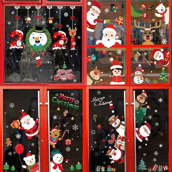 christmas decorations 2021 window stickers santa claus elk snowflake sticker xmas year home decor wall glass noel kerst
christmas decorations 2021 window stickers santa claus elk snowflake sticker xmas year home decor wall glass noel kerst