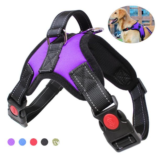 dog collars & leashes classic pet harness vest reflective adjustable chest strap outdoor training for small medium large dogs
dog collars & leashes classic pet harness vest reflective adjustable chest strap outdoor training for small medium large dogs