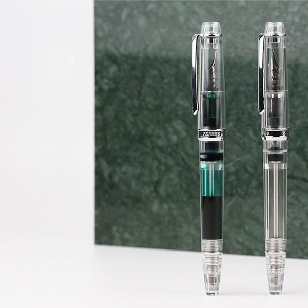vacuum filling fully transparent fountain pen gift supplies writing office m iridium nib resin h4k6 pens
vacuum filling fully transparent fountain pen gift supplies writing office m iridium nib resin h4k6 pens