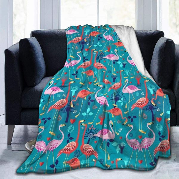 Beautiful Pattern Lovers Flamingo Flannel Bed Blanket Soft Fuzzy Plush Microfiber Air Conditioner Quilt for Couch Home Bedroom
Beautiful Pattern Lovers Flamingo Flannel Bed Blanket Soft Fuzzy Plush Microfiber Air Conditioner Quilt for Couch Home Bedroom