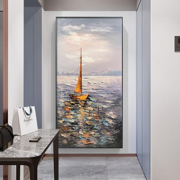 paintings seaview sailboat handmade oil on canvas large size mural home office wall art decoration hand painted abstract picture
paintings seaview sailboat handmade oil on canvas large size mural home office wall art decoration hand painted abstract picture