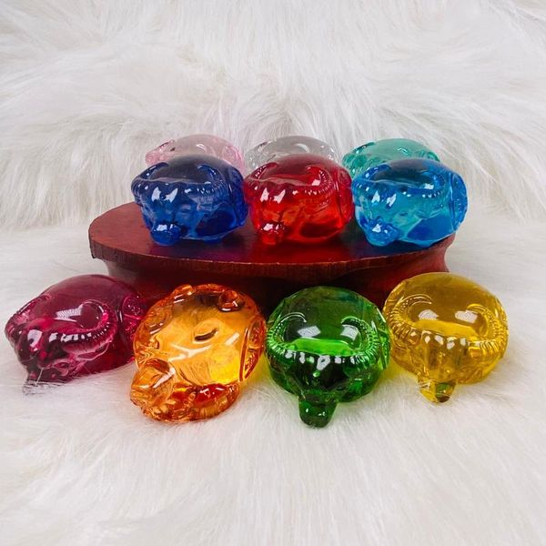 decorative objects & figurines beautiful glass ox carving ornaments diy custom
decorative objects & figurines beautiful glass ox carving ornaments diy custom