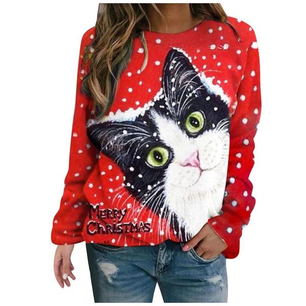 women's hoodies & sweatshirts korean round neck 3d cat printed casual loose sweatshirt women girls autumn leisure hoodie long sleeves c, Black
women's hoodies & sweatshirts korean round neck 3d cat printed casual loose sweatshirt women girls autumn leisure hoodie long sleeves c, Black