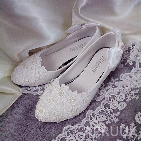 dress shoes 3cm wedged heel wedding for woman bride bridal white lace pearls satin bow butterfly-knot brides pumps, Black
dress shoes 3cm wedged heel wedding for woman bride bridal white lace pearls satin bow butterfly-knot brides pumps, Black